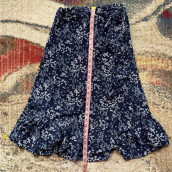 MICHAEL Michael Kors Floral Ruffle Midi Skirt - Picture 14 of 14